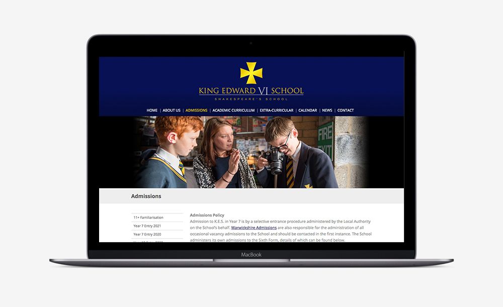 King Edward VI School Website